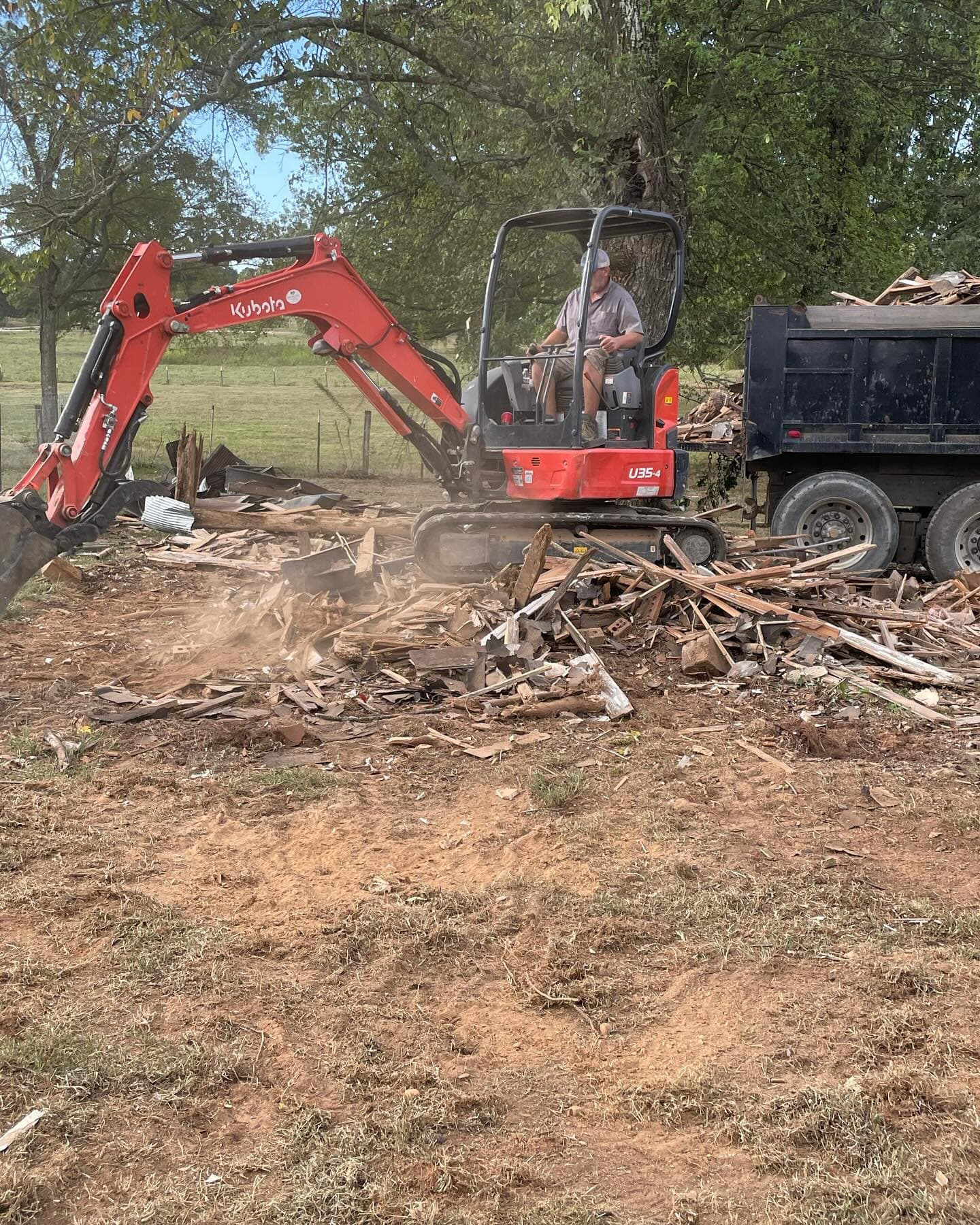 Local landscaping and cleanup work